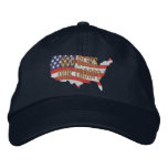Bless Our Troops 2 Embroidered Baseball Caps