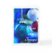 Bless our Troops holiday card