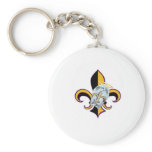 Bless You Boys Fleur de LIs Key Chain
