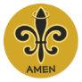 Bless You Boys Round Sticker