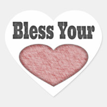 Bless Your Heart - Southern Saying Heart Sticker