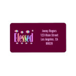 Blessed Address Label
