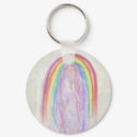 Blessed Angel of Rainbows keychains by harmonyart Blessed Angel of Rainbows keychains