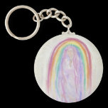 Blessed Angel of Rainbows keychains