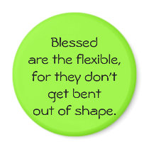 Blessed Are The Flexible magnets by skytopian Blessed Are The Flexible magnets