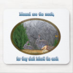 blessed are the meek mousepad