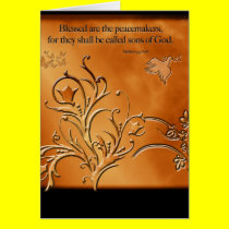 Blessed are the Peacemakers cards