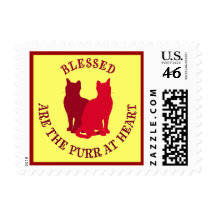 Blessed Are The Purr At Heart Stamps