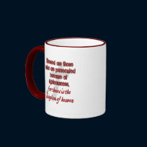 Blessed Are Those Who Are Persecuted mugs
