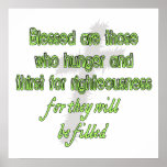 Blessed Are Those Who Hunger posters