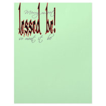Blessed Be! letterhead