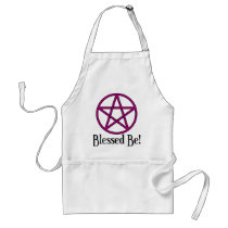 Blessed Be Pentagram aprons by WildWitch Blessed Be Pentagram aprons