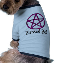 Blessed Be Pentagram pet clothing