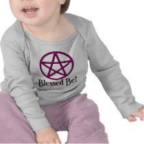 Blessed Be Pentagram t-shirts by WildWitch Blessed Be Pentagram t-shirts