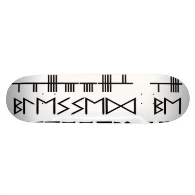 blessed be skate decks by Grimnr