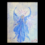 Blessed Blue Fairy Angel by Harmony posters