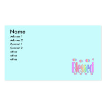 Blessed Business Card