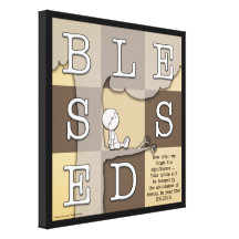 Blessed By  Abundance of Beauty Gallery Wrap Canvas
