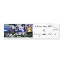 Blessed By: Fairy AngelDust bumper stickers