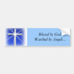 Blessed by God Bumper Sticker