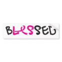 bLESsed(car) bumper stickers