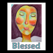 "Blessed" Earth Angel Poster posters