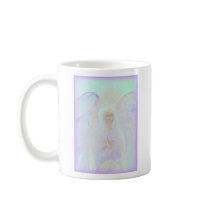 Blessed Guardian Angel mugs by harmonyart Blessed Guardian Angel mugs
