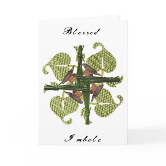 Blessed Imbolc card