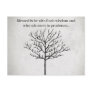 Blessed is He who seeks Wisdom a Tree of Life Postcard