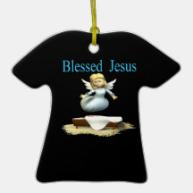 Blessed Jesus Christmas Tree Ornaments