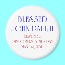 Blessed John Paul 2 magnets by Artists4God Blessed John Paul 2 magnets