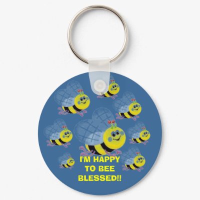 Blessed! Keychain by zazzitup