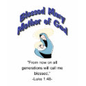 Blessed Mary Mother of God t-shirt by MsBlahBlahBlah Blessed Mary Mother of God t-shirt