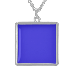 Blessed Mother Blue Pendant