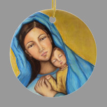 Blessed Mother ornaments