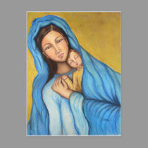 Blessed Mother postcards