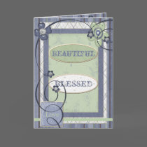 Blessed Photo Greeting Card