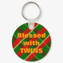 Blessed - Plaid keychains