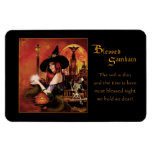 Blessed Samhain Magical Witch Magnet