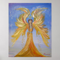 Blessed Seraphim Angel Poster