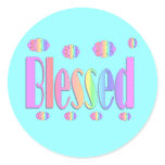 Blessed stickers
