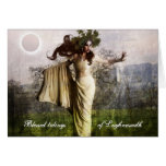 Blessed Tidings of Lughnasadh Greeting Cards