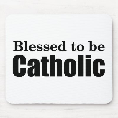 Blessed to be Catholic Mouse Mats by AllCatholicShop