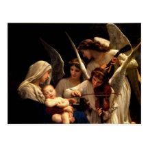 Blessed Virgin Mary and Infant Child Jesus Postcards