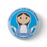 Blessed Virgin Mary buttons