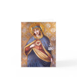 Blessed Virgin Mary Greeting card