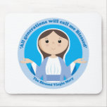 Blessed Virgin Mary Mousepad