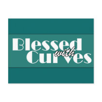 Blessed With Curves postcards by JadeMonkey717 Blessed With Curves postcards
