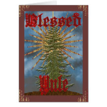 Blessed Yule Card