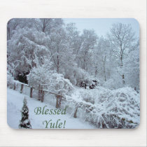 Blessed Yule Mouse Pad